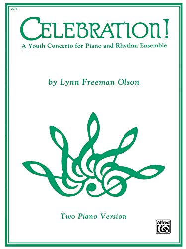 Celebration!: A Youth Concerto for Piano and Rhythm Ensemble, Sheet