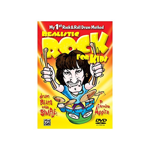 Realistic Rock for Kids: Drum Beats Made Simple (My 1st Rock and Roll Drum Method) DVD