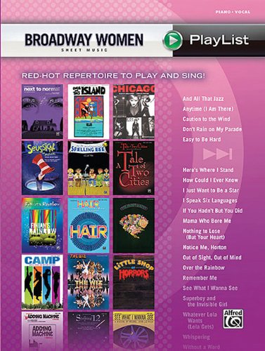 Broadway Women Sheet Music Playlist: Piano/Vocal