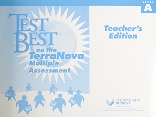 Test Best Terranova Multiple Assessment (Level A): Teacher's Guide