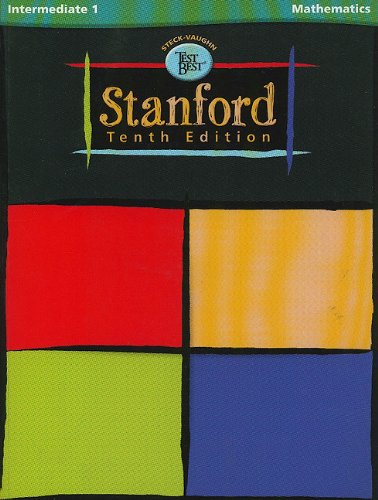 Test Best Intermediate Math 1 (Steck-vaughn Test Best Sat 10)