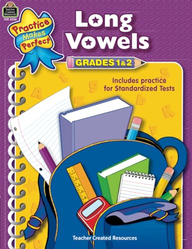 Long Vowels Grades 1-2 (Practice Makes Perfect)