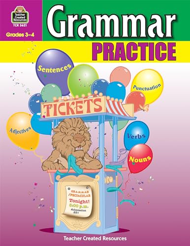 Grammar Practice for Grades 3-4