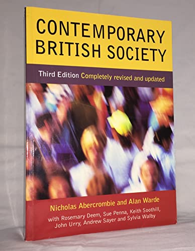 Contemporary British Society 3e