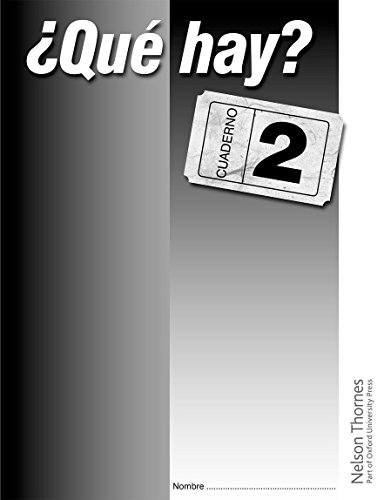 ?Que Hay? Cuaderno 2