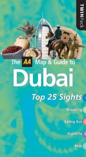 The AA Map & Guide to Dubai: Top 25 Sights (AA TwinPacks)