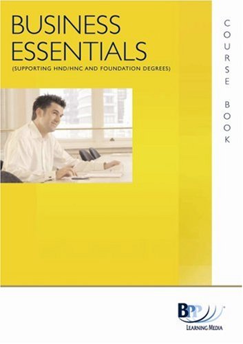 Business Essentials - Commercial and Company Law (HND Endorsed Title): Course Book