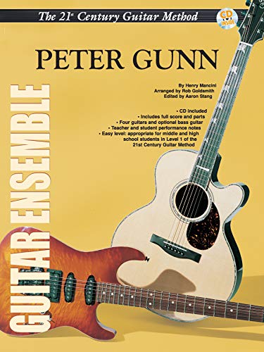 Belwin's 21st Century Guitar Ensemble - Peter Gunn: Score, Parts and Online Audio