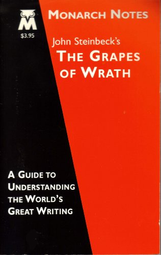 John Steinbeck's The Grapes of Wrath (Monarch Notes )
