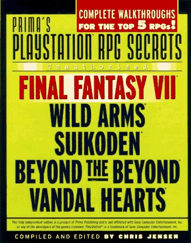 PlayStation RPG Secrets: Unauthorized (Secrets of the Games Series)
