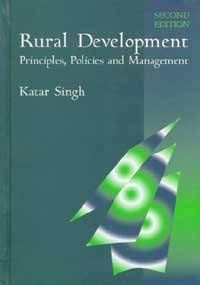 Rural Development: Principles, Policies and Management