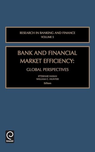 Bank and Financial Market Efficiency: Global Perspectives