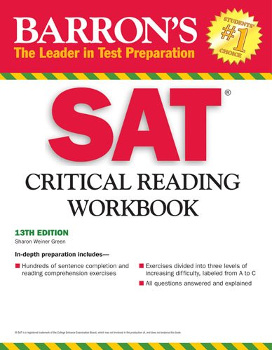 13th Edition (SAT Critical Reading Workbook)