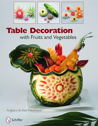 Table Decorations With Fruits and Vegetables