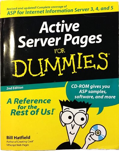 Active Server Pages For Dummies