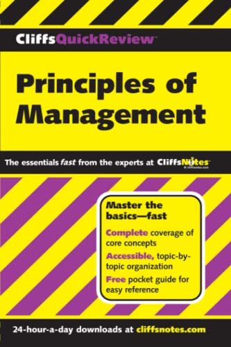 Cliffs Quick Review Principles of Management