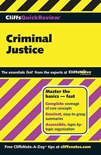 CliffsQuickReview Criminal Justice