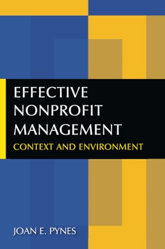 Effective Nonprofit Management