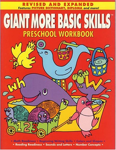 Giant More Basic Skills Preschool Workbook