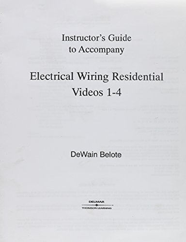 Electical Wiring Residential: Video Set #1 (with vhs tapes)