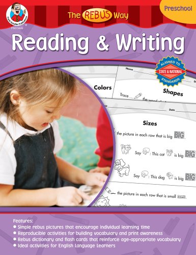 Reading and Writing the Rebus Way for Preschool
