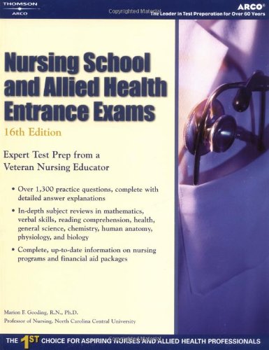 Nursing School and Allied Health Entrance Exams (Academic Test Preparation Series)