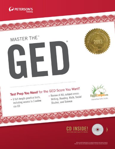 Master the GED 2013 (w/CD)