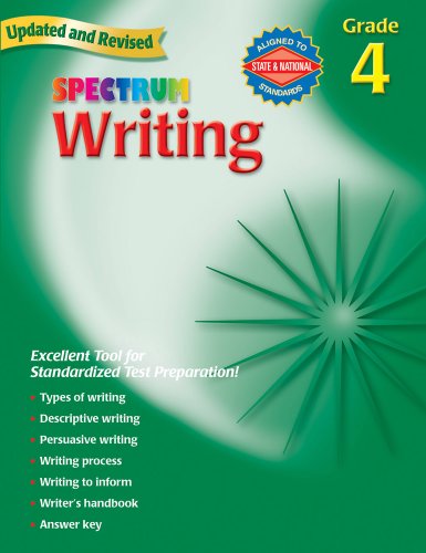 Spectrum Writing: Grade 4