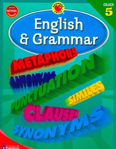 Brighter Child English And Grammar: Grade 5 (Brighter Child Workbooks)