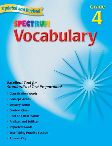 Spectrum Vocabulary: Grade 4