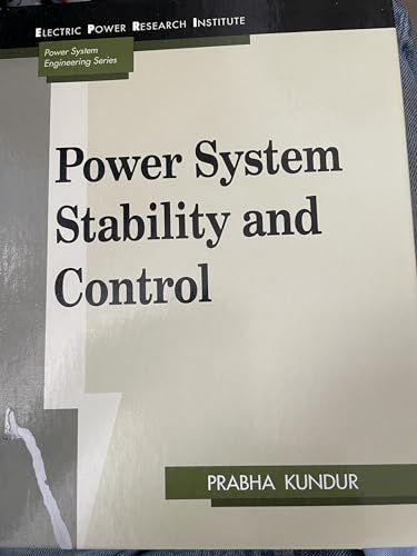 Power System Stability and Control