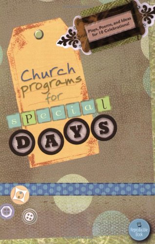 Church Programs For Special Days