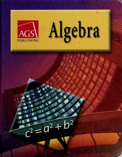 Algebra Workbook Answer Key