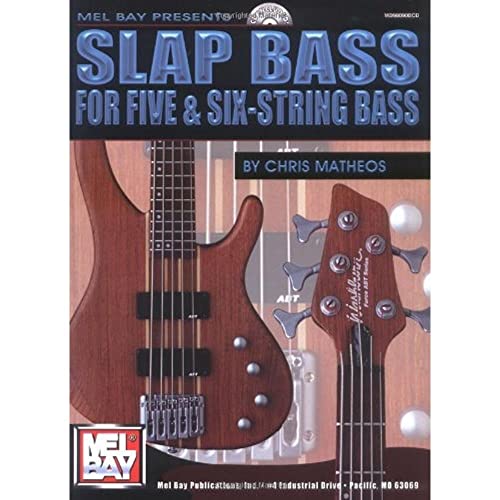 Slap bass for five & six-string bass guitare+cd