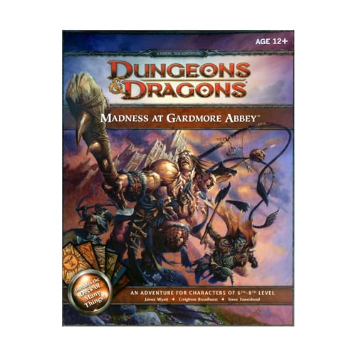 Wizards of the Coast Madness at Gardmore Abbey: A Dungeons & Dragons Supplement