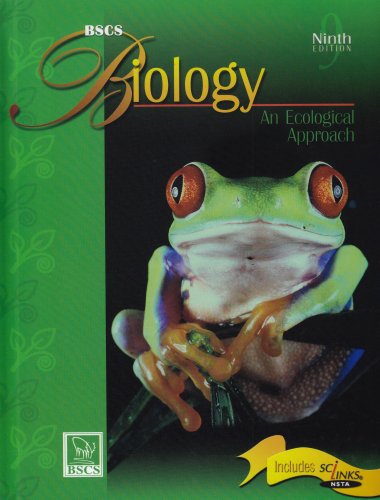 Bscs Biology: An Ecological Approach