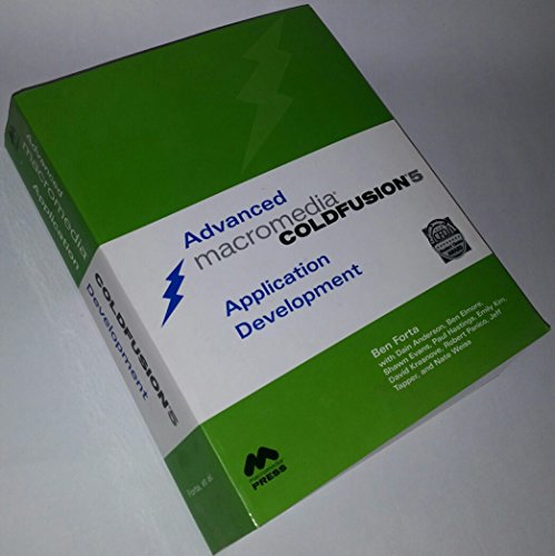 Advanced Macromedia ColdFusion 5 Application Development (2nd Edition)