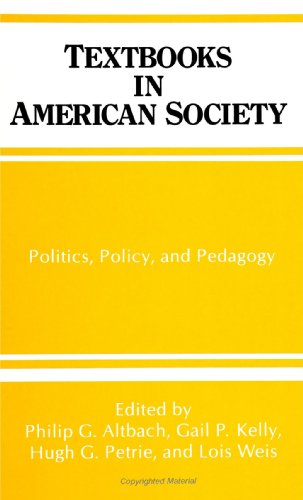 Textbooks in American Society: Politics, Policy, and Pedagogy (Frontiers in Education)