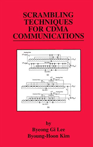 Scrambling Techniques for CDMA Communications (Volume 624)