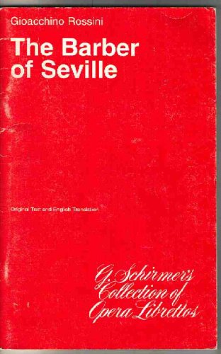 Il barbiere di Siviglia: Libretto