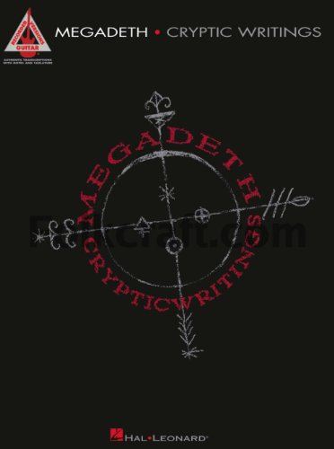 Megadeth - cryptic writings guitare