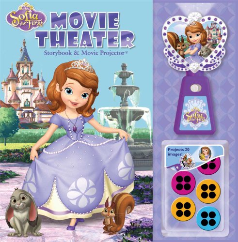 Disney Sofia the First Movie Theater Storybook & Movie Projector (Volume 15)