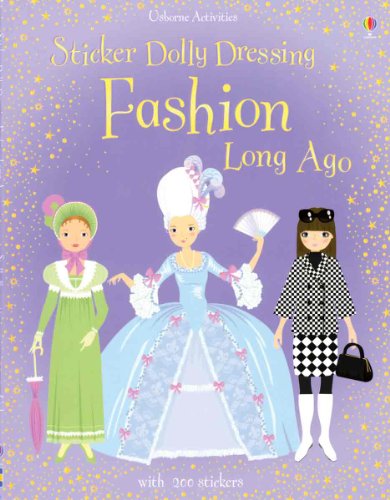 Sticker Dolly Dressing Fashion Long Ago