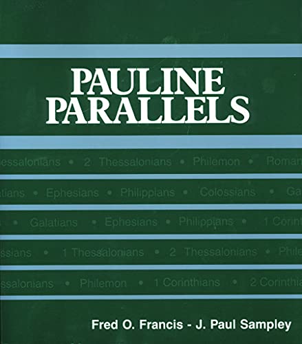 Pauline Parallels (Foundations & Facets: New Testament Series): Revised Edition