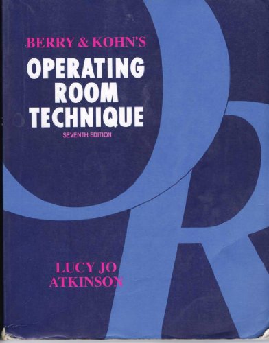 Berry and Kohn's Operating Room Technique