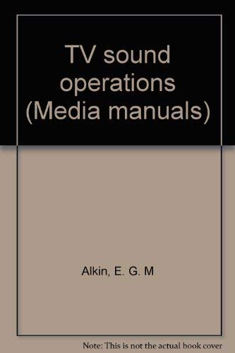TV sound operations (Media manuals)