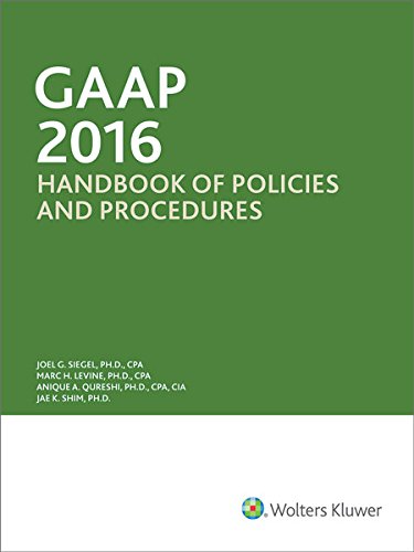 GAAP Handbook of Policies and Procedures 2016
