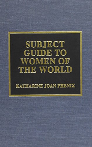 Subject Guide to Women of the World