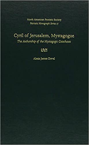 Cyril of Jerusalem, Mystagogue: The Authorship of the Mystagogic Catecheses