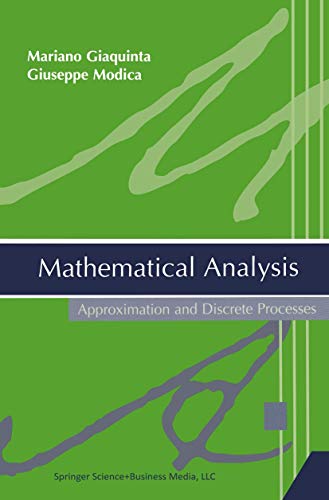 Mathematical Analysis: Approximation and Discrete Processes